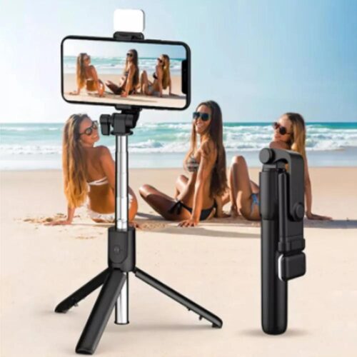 Selfie stick With Led Light Mini Tripod Stand With Best Quality
