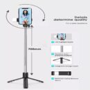 Selfie stick With Led Light Mini Tripod Stand With Best Quality