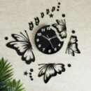 New Butter Fly Design Clock Foe Home and Office.