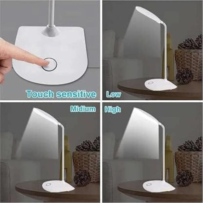 AdjustAble MultiColor LED Table Lamp Small and Portable - Image 2