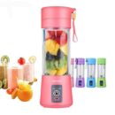 USB  Chargeable juicer Blender 6 Blades ( 380 ml )