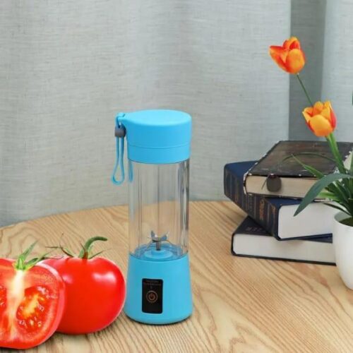USB  Chargeable juicer Blender 6 Blades ( 380 ml )